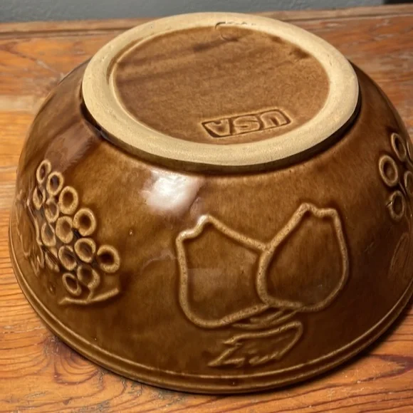 Vintage USA Pottery Bowl